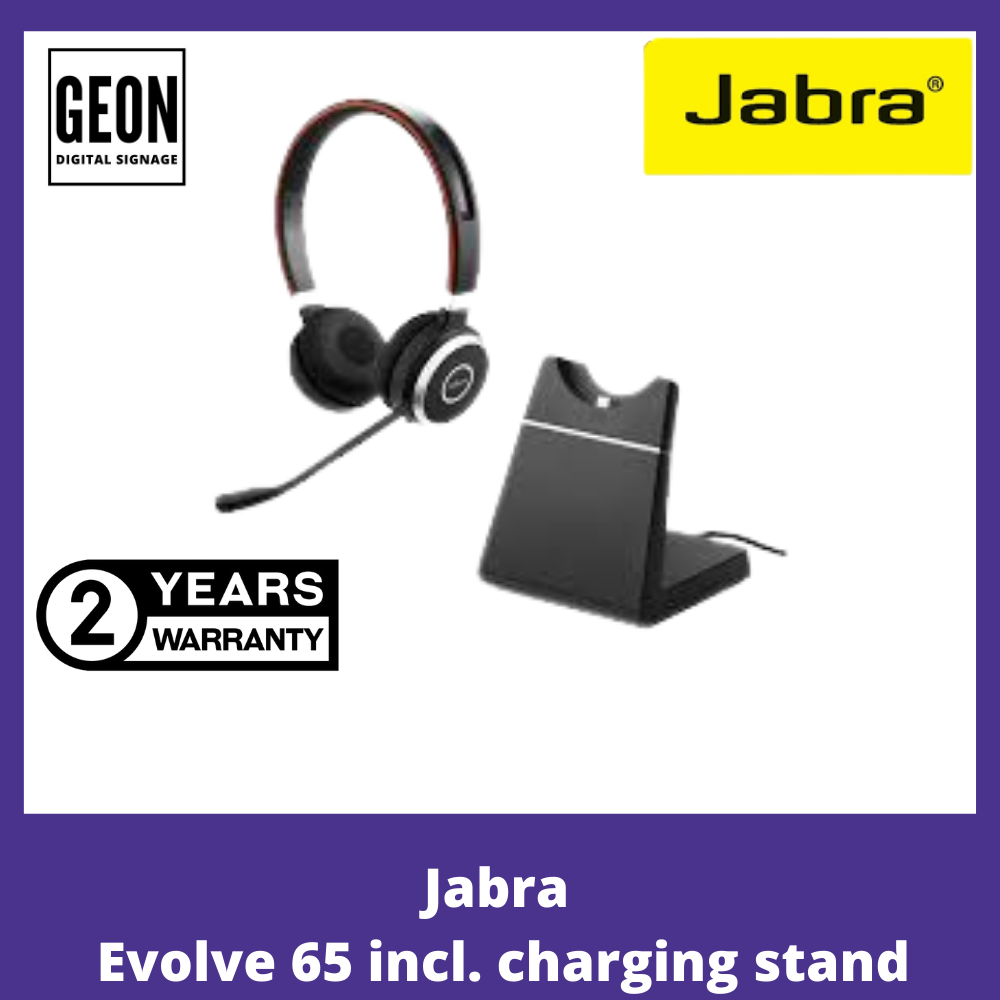 Jabra Evolve 65 incl. charging stand UC Stereo