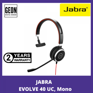 JABRA EVOLVE 40 UC MONO