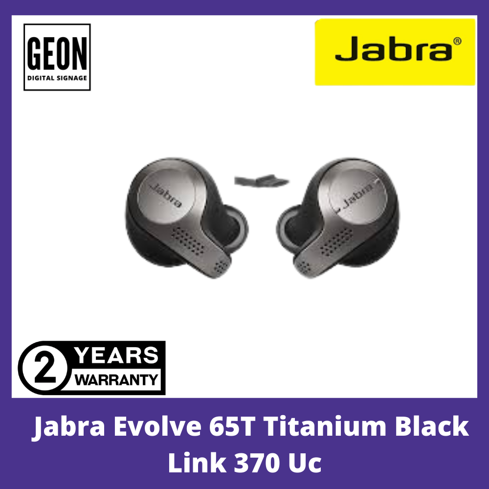 Jabra Evolve 65T Titanium Black Link 370 UC