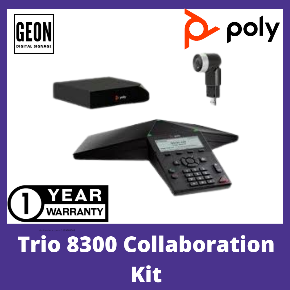 Polycom Trio 8300 Collaboration Kit for Video Conferencing