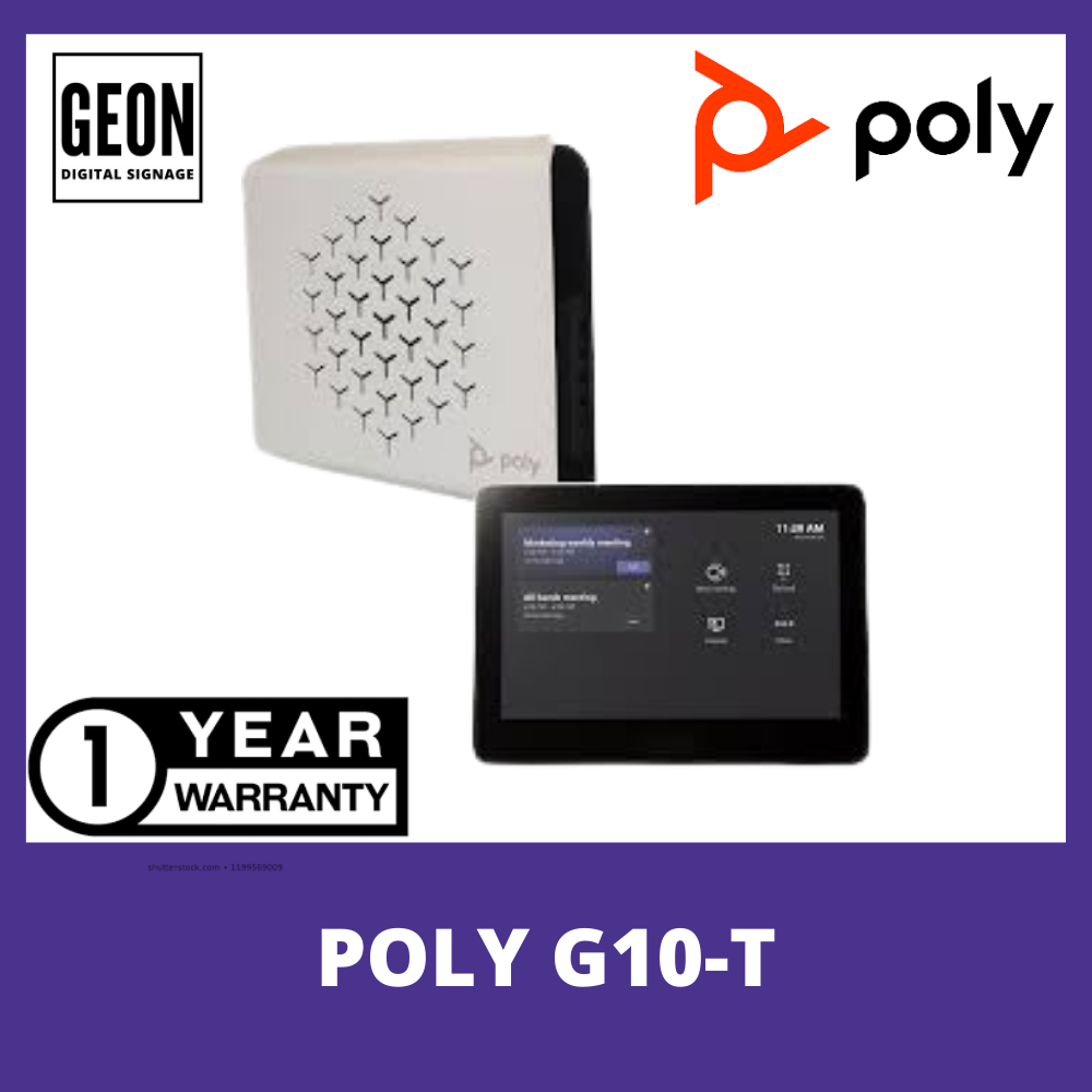 Polycom G10-T MTR Bundle / Microsoft Teams Video Conferencing System (GC-8 + Lenovo PC)