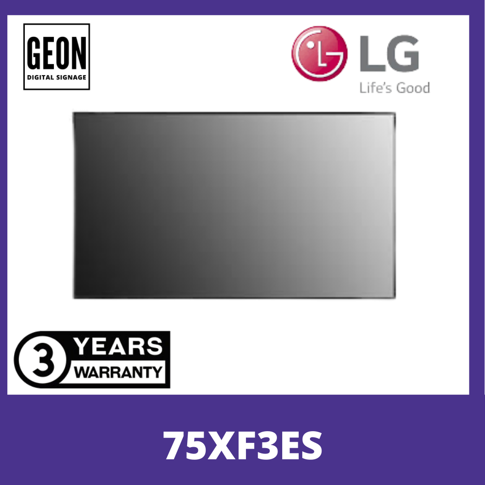 LG 75" 75XF3ES XF3ES-B Series Digital Signage
