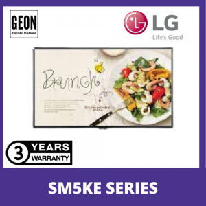 LG 32" 32SM5KE 400 nits FHD Digital Signage