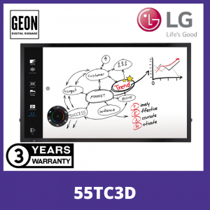 LG 55" 55TC3D Interactive Digital Board
