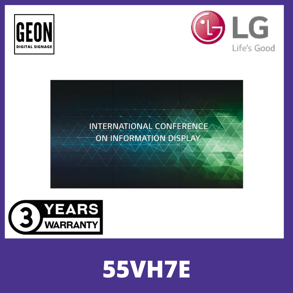 LG 55" 55VH7E VH7E-H Series Video Wall Digital Display