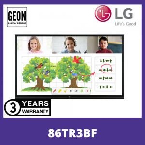 LG 86" 86TR3BF TR3BF Series Interactive Board