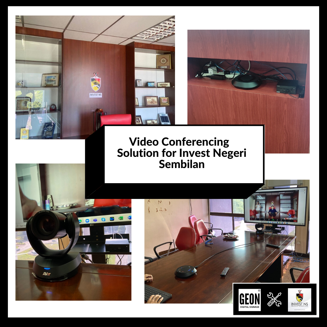 Video Conferencing System for Boardroom for Invest Negeri Sembilan