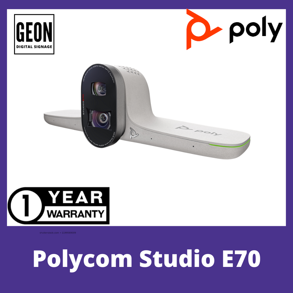 Polycom Studio E70 Smart Camera for Large Meeting Rooms Video Conference