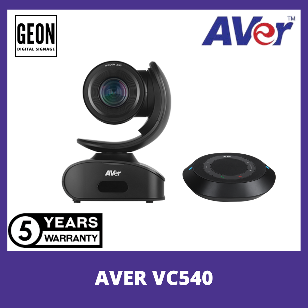 Aver VC540 4K with Bluetooth Speakerphone Video Conferencing Camera