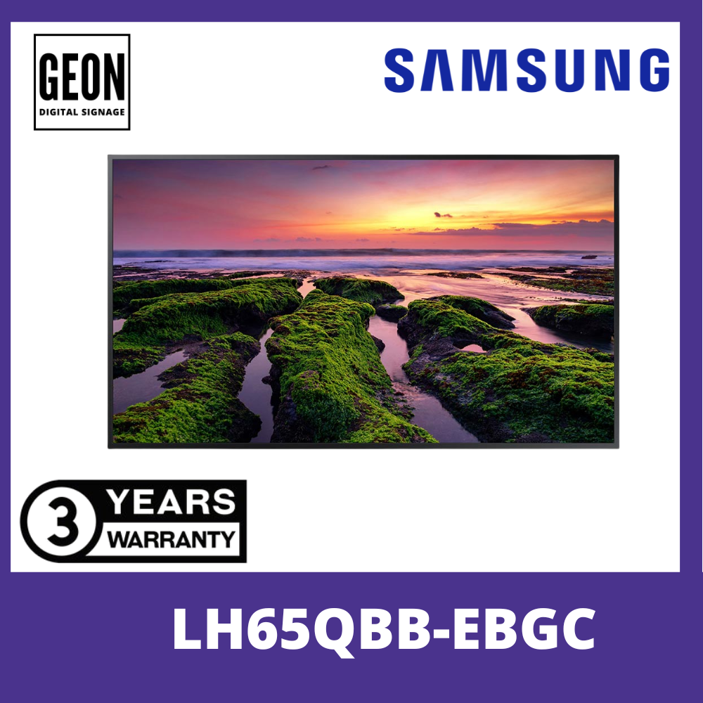 Samsung 65" LH65QBB-EBGC QB65B QBB Series 4K UHD Smart Digital Signage