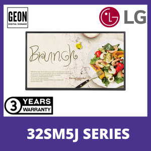 LG 32" inch 32SM5J Full HD Standard Digital Signage