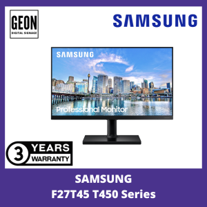 SAMSUNG 27" Inch F27T45 T450 series 1920 x 1080 resolution with 75Hz Flat Screen Business Monitor