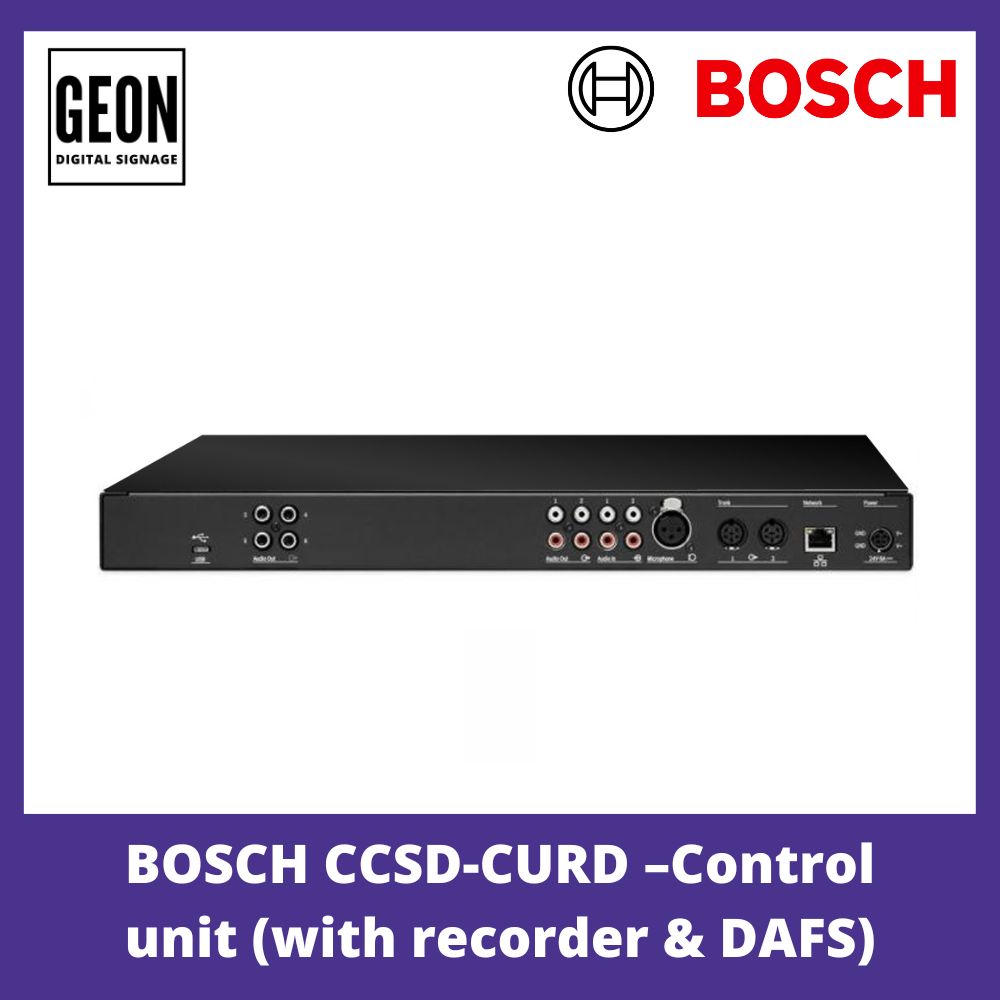 BOSCH CCS 1000D Conference System Geon Asia