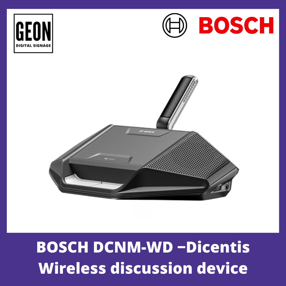 BOSCH DCNM-WD −Dicentis Wireless discussion device
