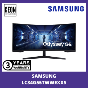 SAMSUNG 34" LC34G55TWWEXXS Odyssey G5 Series Monitor