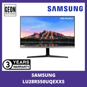 SAMSUNG 28″ Inch LU28R550UQEXXS 28" UHD Monitor - R55