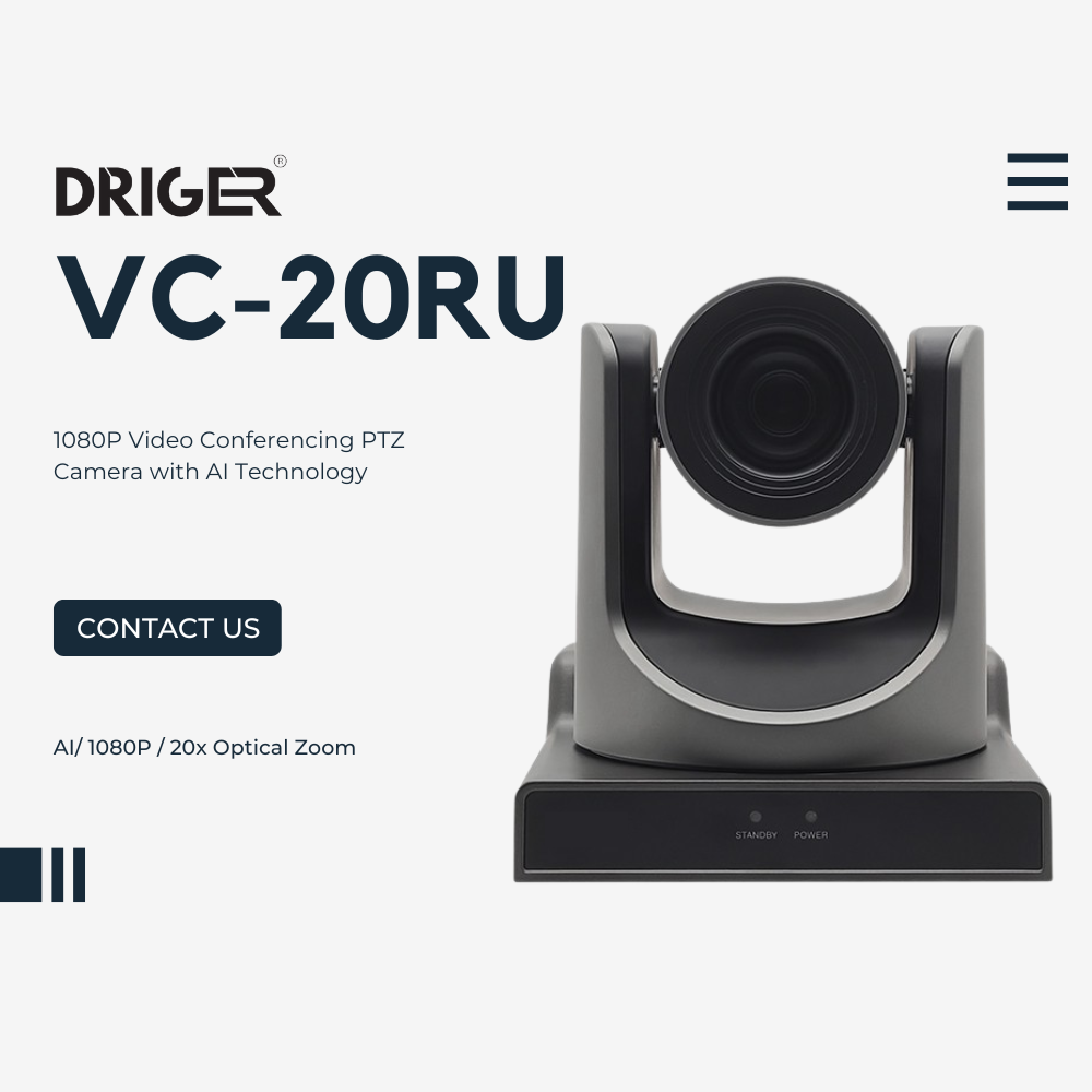Driger VC-20RU PTZ Video Conferencing Camera: Enhancing Your Virtual Meetings