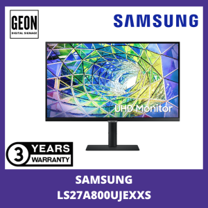SAMSUNG 27″ LS27A800UJEXXS 27" ViewFinity S80UA UHD Monitor
