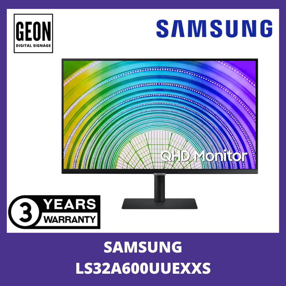 SAMSUNG 32″ LS32A600UUEXXS 32″ ViewFinity S6 QHD Monitor