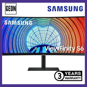 SAMSUNG 34" ViewFinity S6 S65UC Ultra WQHD Resolution LS34C650UAEXXS