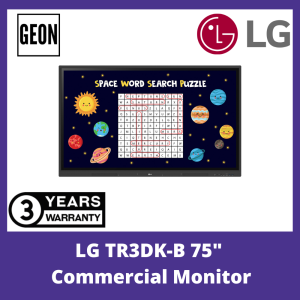 LG TR3DK-B 75TR3DK Series 75" 4K UHD Commercial Monitor