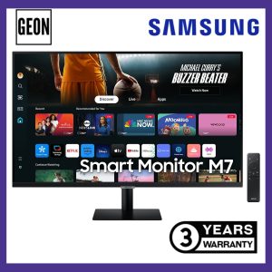 SAMSUNG 32" LS32DM700UEXXS Smart Monitor - M7 Black Discountinued